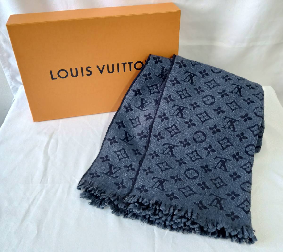 人気大人気 LOUIS VUITTON - LOUIS VUITTON ルイヴィトン マフラー