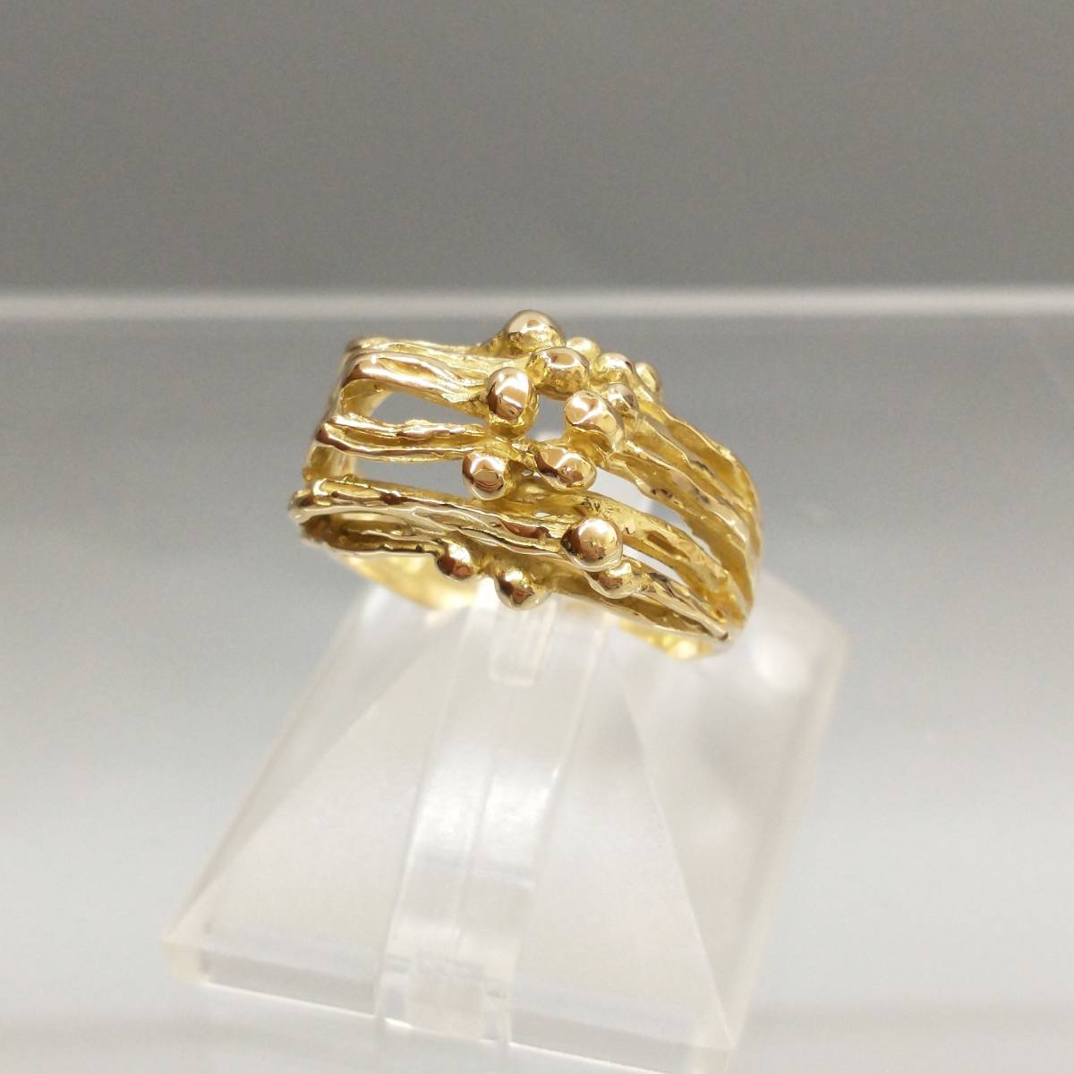 カルティエ 18金 K18WG リング 指輪 11.5号 6.2g-