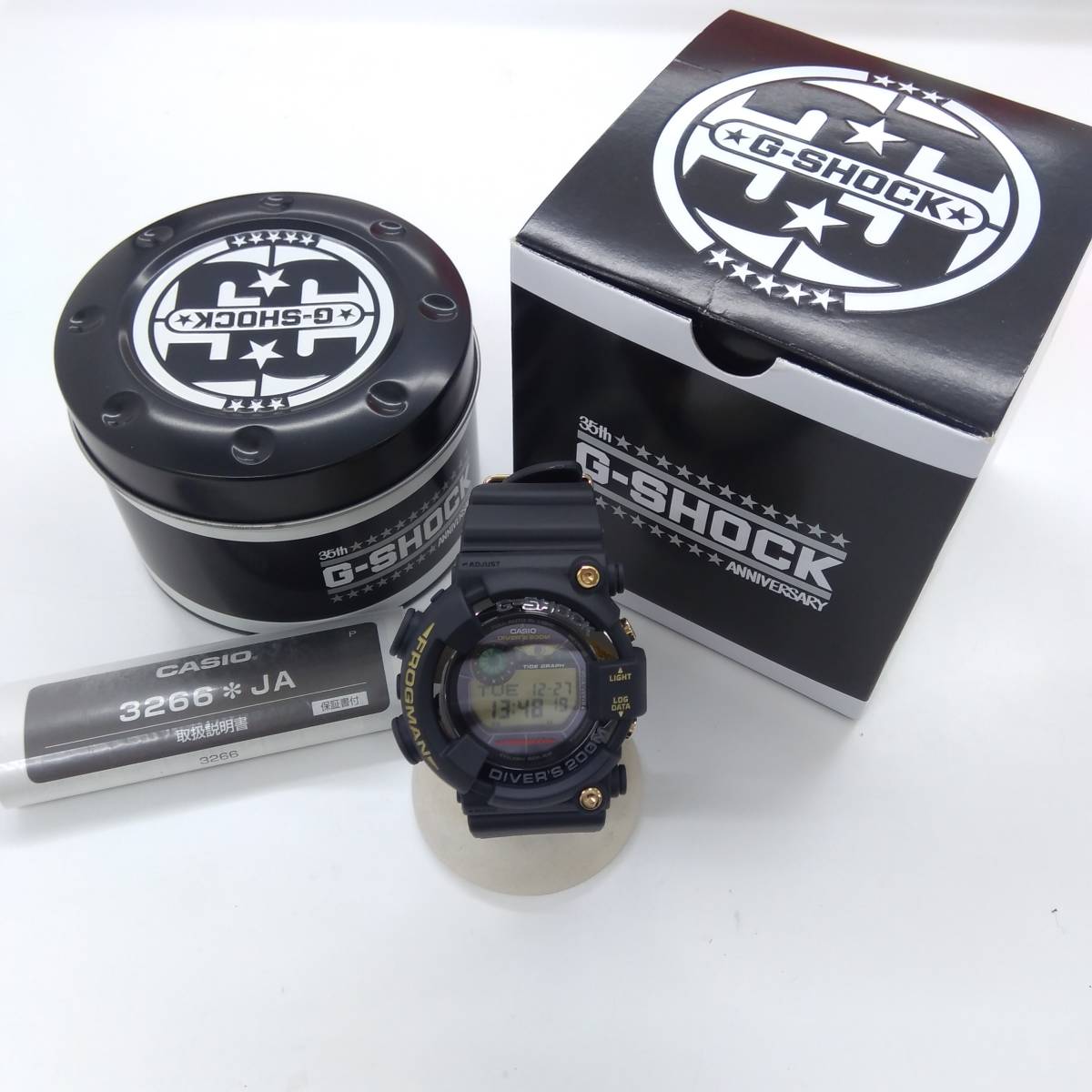 CASIO カシオ G-SHOCK ジーショック FROGMAN フロッグマン GF-8235D 201***** 35周年記念限定モデル 腕時計_画像5