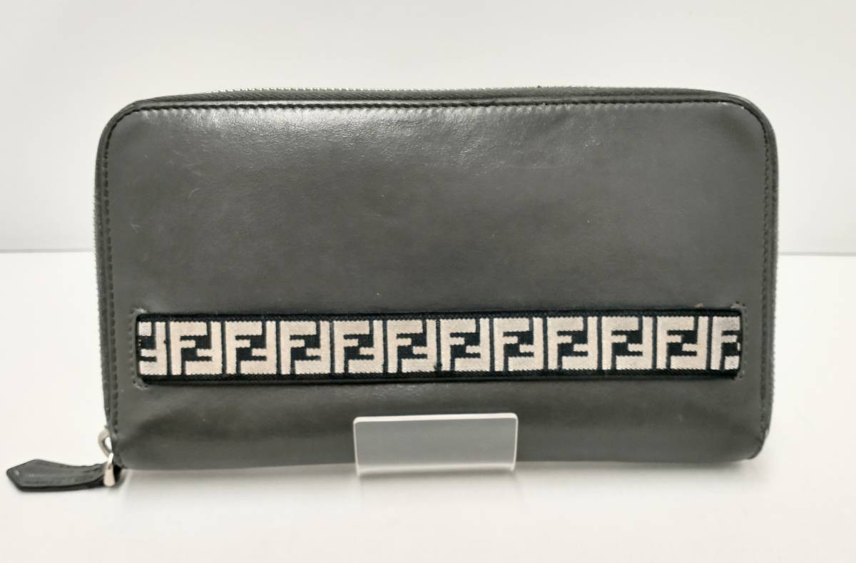 春のコレクション フェンディ FENDI 7M0276 グレー 長財布 ウォレット