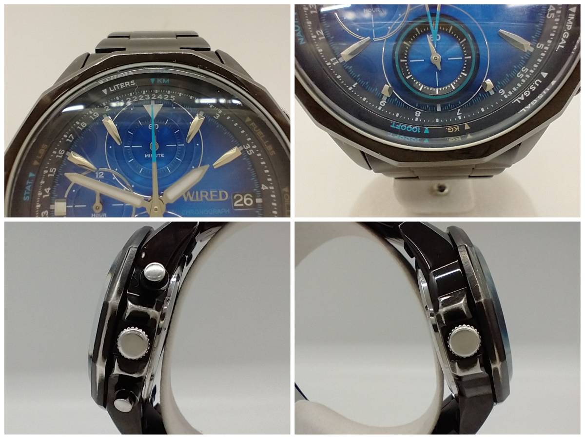 2500円スタート ジャンク WIRED／VK67-K090／動作未確認／腕時計 