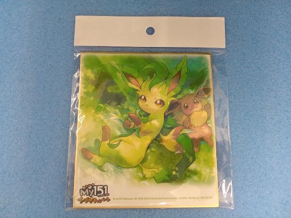My151 イーブイキャンペーン リーフィア イーブイ 色紙 ポケットモンスター 売買されたオークション情報 Yahooの商品情報をアーカイブ公開 オークファン Aucfan Com