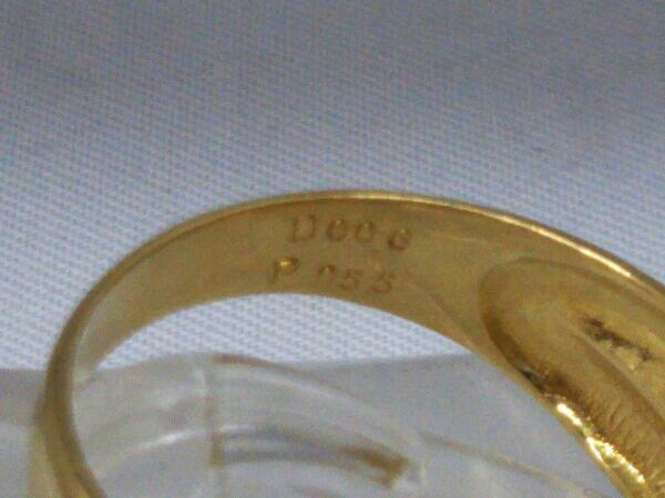 デザインリング K18 ダイヤ0.06ct 12号 約4.5g | www.bauen.com.ar