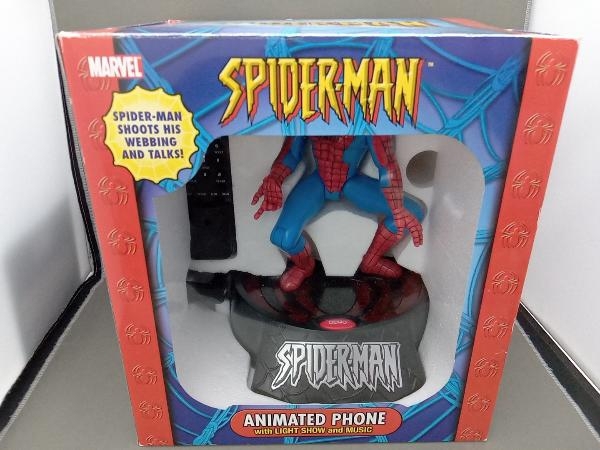 MARVEL　SPIDER-MAN　ANIMETED PHONE with LIGHT SHOW andMUSIC_画像1