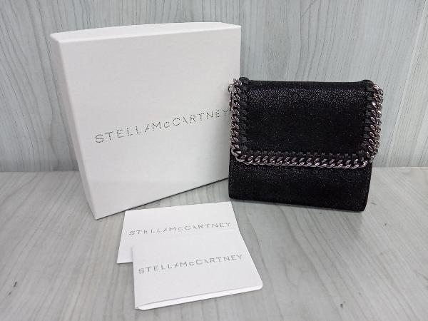 本物保証! STELLA McCARTNEY ステラマッカートニー 二つ折り財布 小銭入れあり レディース ブラック チェーン イタリア製 状態良好 店舗受取可 ステラ・マッカートニー 本物保証! STELLA McCARTNEY ステラマッカートニー 二つ折り財布 小銭入れあり レディース ブラック チェーン イタリア製 状態良好 店舗受取可 ステラ・マッカートニー