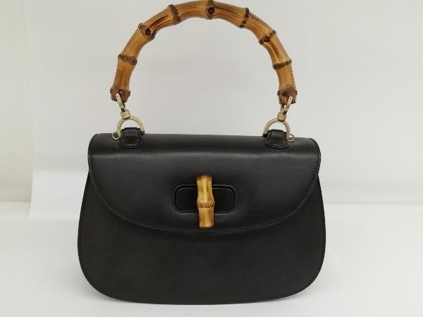 驚きの価格 GUCCI ハンドバッグ ターンロック バンブー オールド