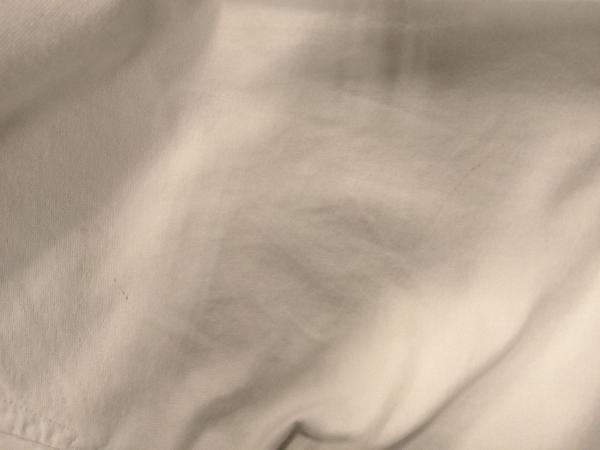 輸入古着 Polo by Ralph lauren ポロバイラルフローレン スイングトップJKT ポニーロゴ刺繍 メンズ ホワイト ライトブルー Ｌ 汚れあり_画像8