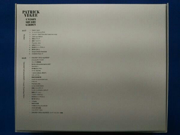 UNISON SQUARE GARDEN CD Patrick Vegee(受注生産限定盤)(Blu-ray Disc付)_画像2