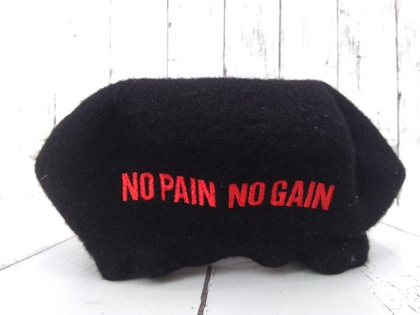 KaneZ ケインズ ベレー帽 NO PAIN NO GAIN ワンポイント刺繍 メンズ 帽子 ブラック 店舗受取可_画像1