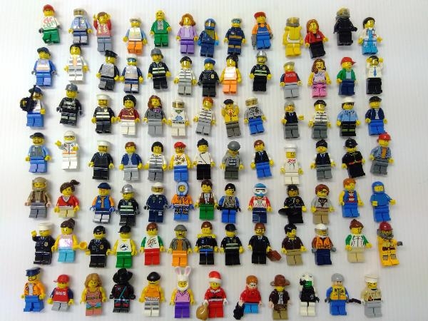 正規品 LEGO レゴ ミニフィグ100個 大量 まとめ売り スターウォーズ レゴシティ ニンジャゴー ミニフィギュアなど