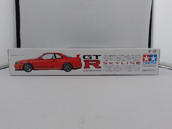 プラモデル タミヤ ニッサン スカイライン GT-R Vスペック R34 1/24 スポーツカーシリーズ No.210の画像2