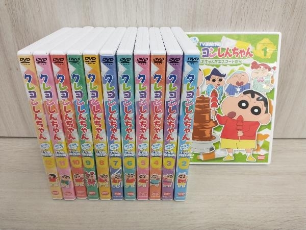 超可爱 DVD 【※※※】[全12巻セット]クレヨンしんちゃん 1~12 第10期