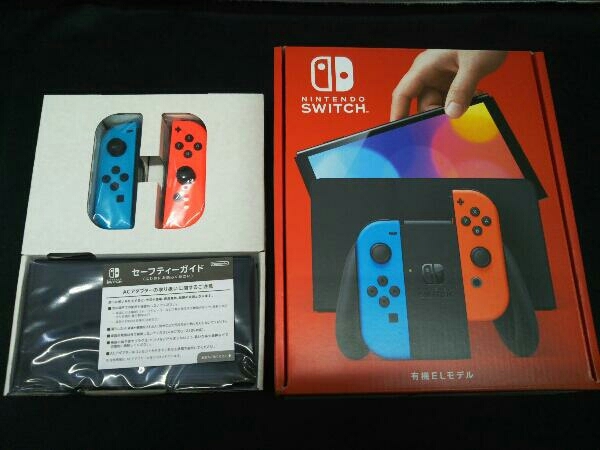 美品・購入日2022年12月21日】Nintendo Switch(有機ELモデル) Joy-Con