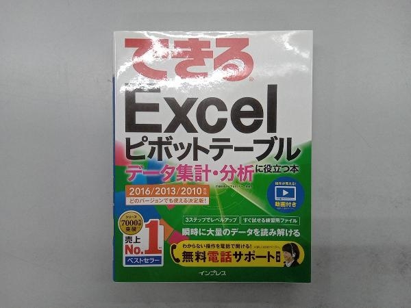 できるExcel ピボットテーブル データ集計・分析に役立つ本 2016/2013/2010対応 門脇香奈子_画像1