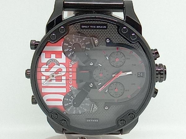 大量入荷 【DIESEL】DZ7463 腕時計 クォーツ 3BAR 防水 中古 男性用