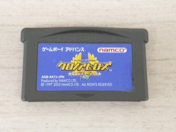 【動作確認済】GBA クロノアヒーローズ ☆伝説のスターメダル☆