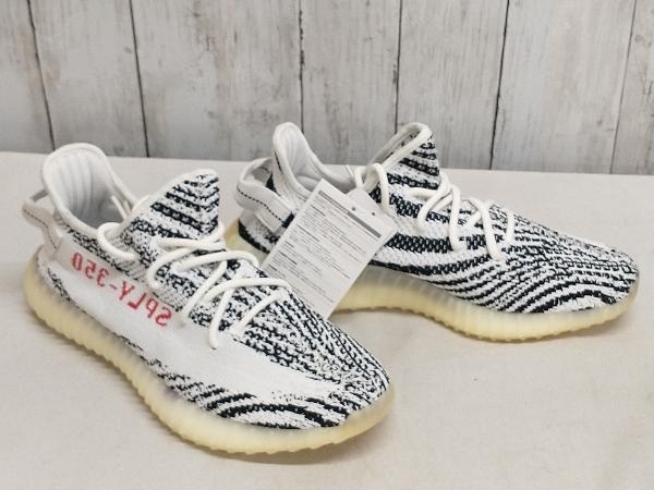 【タグ付き】【美品】adidas YEEZY BOOST350 V2/スニーカー/ アディダス/イージーブースト/ZEBRA /27.5cm_画像7
