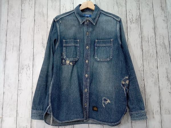 【メーカー再生品】 Washed デニムシャツ LFYT ラファイエット Lafayette Denim 店舗受取可 M インディゴ ダメージ加工 Shirt Mサイズ 【メーカー再生品】 Washed デニムシャツ LFYT ラファイエット Lafayette Denim 店舗受取可 M インディゴ ダメージ加工 Shirt Mサイズ