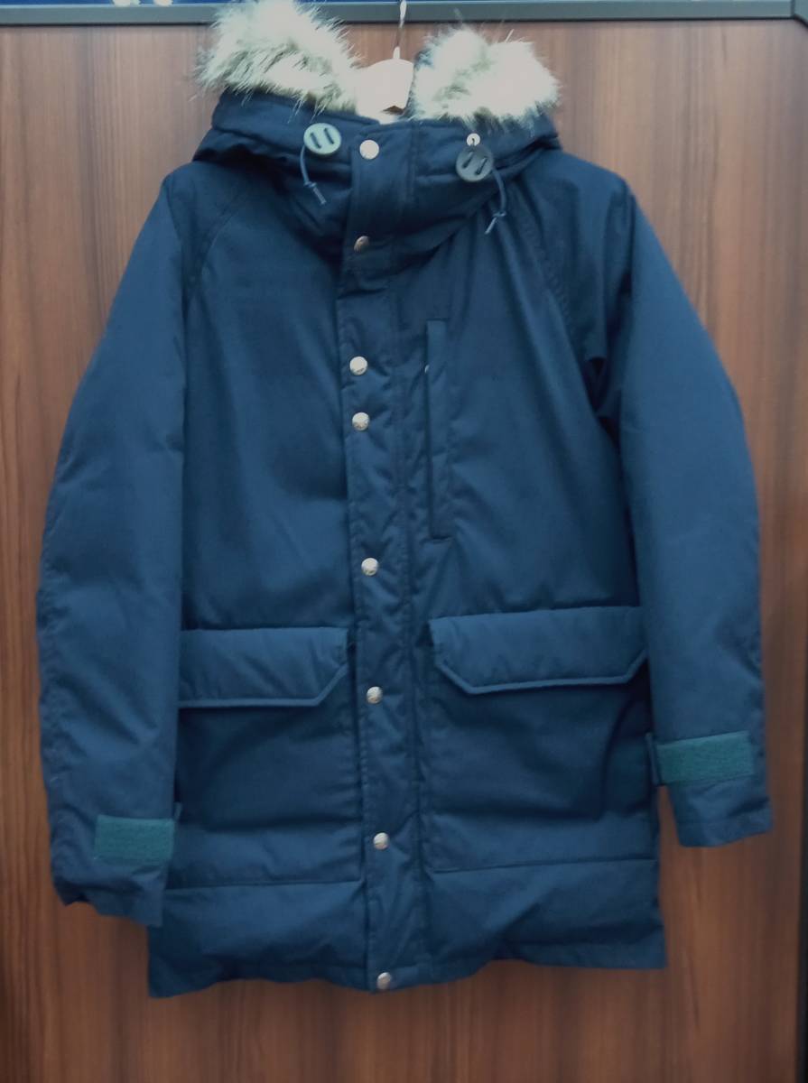 THE NORTH FACE／ノースフェイス／PURPLE LABEL／65/35 クロス ロングセローダウンコート／N2557N／Sサイズ／ネイビー