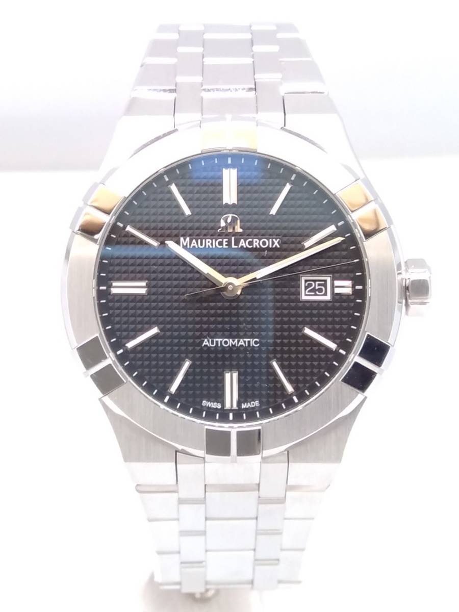 素晴らしい アイコン モーリスラクロア LACROIX MAURICE 42mm 腕時計