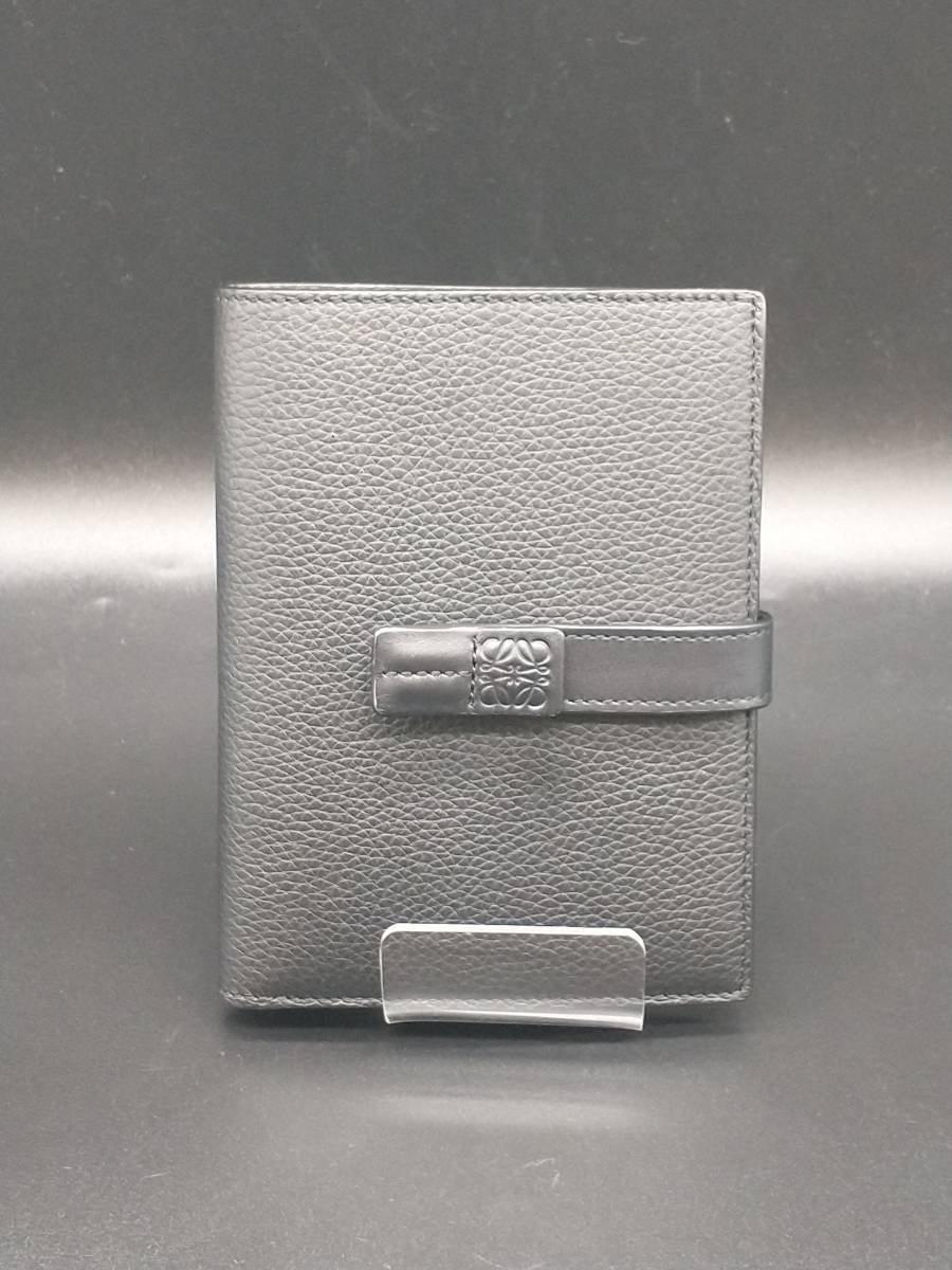 即決・美品・展示品】LOEWE ロエベ ヴァーティカルウォレットM 二