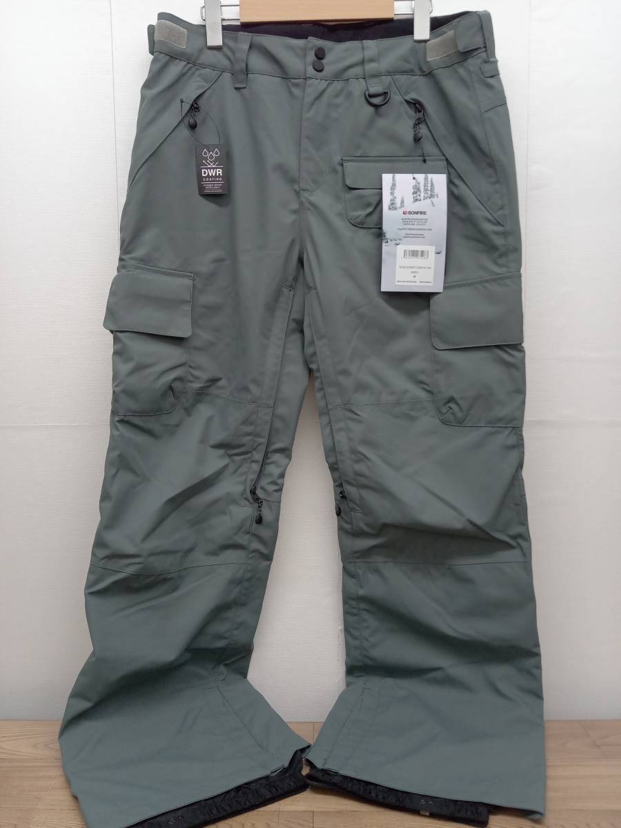 2 BONFIRE Mens M スノーボードパンツ ボンファイア TACTICAL STANDARD FIT CARGO PANT WWG スキーウェア_画像1