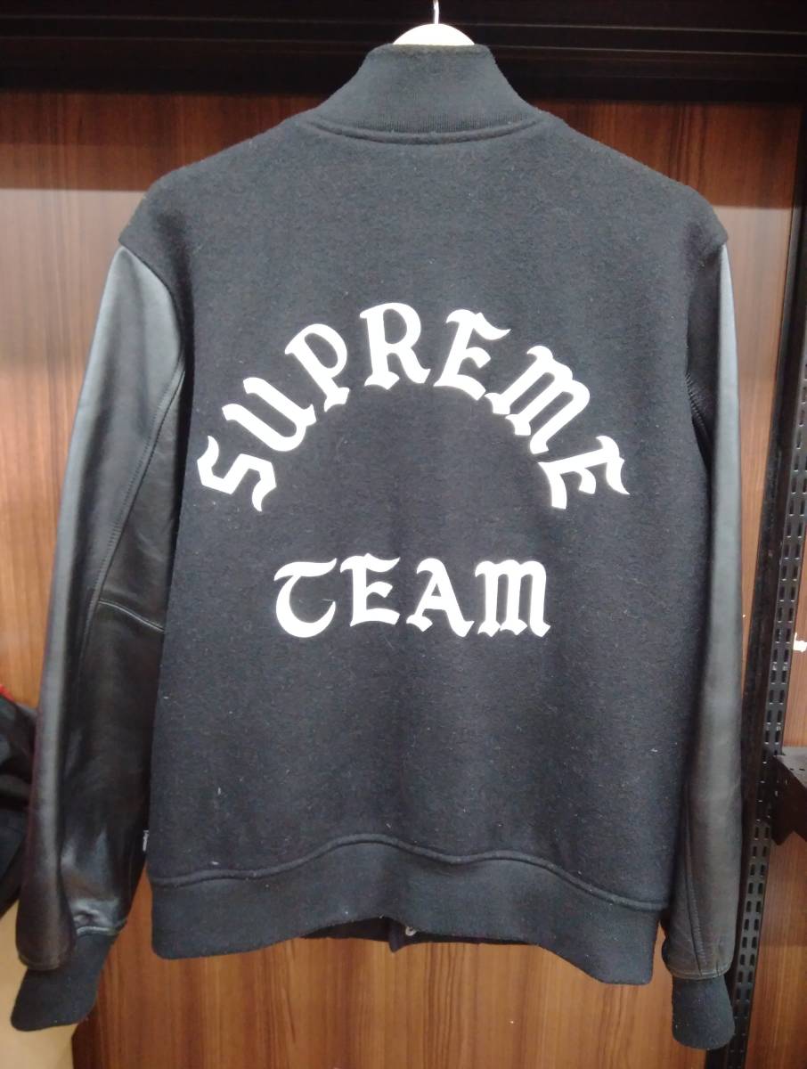 Supreme シュプリーム／2015AW Wool Varsity Crew Jacket ウール バーシティ クルー ジャケット サイズ：Ｍ_画像2