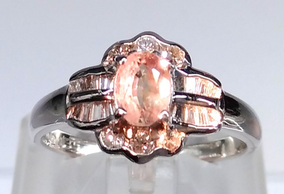 新品仕上げ済み/ソーティング付】 PT900 ダイヤモンド0.35ct