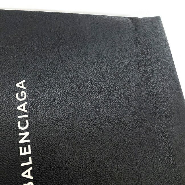  Balenciaga покупка сумка M черный North sa незначительный 482545 прекрасный товар кожа б/у BALENCIAGA чёрный 