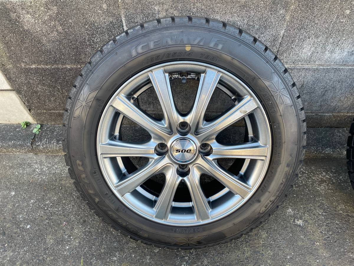 トヨタ純正ルーミー14インチ+グッドイヤー製165/65R14スタッドレス