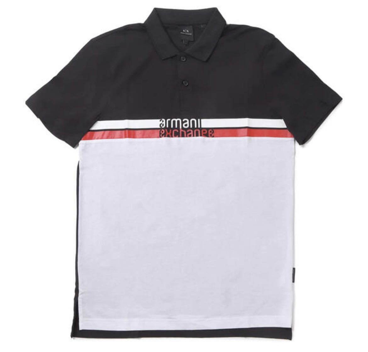 100 %品質保証 ARMANI ポロシャツ EXCHANHE 男性用 EA7ポロシャツ 10A 紺