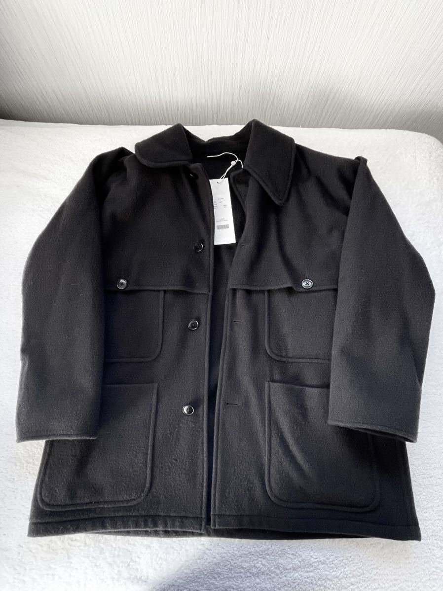 美品】COMOLI 21AW ナッピングウール マッキノウクルーザージャケット