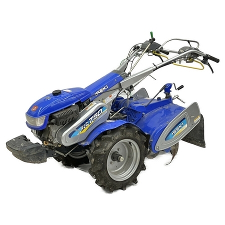 引取限定】イセキ KLC750-RV12 耕運機 農用トラクター 歩行型 農機具