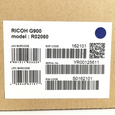 RICOH G900 防水 防塵 業務用 デジタルカメラ 未使用 Y7086830 