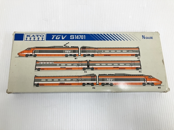 KATO TGV S14701 カトー Nゲージ 鉄道模型 TGV6両セット 中古 O7059813