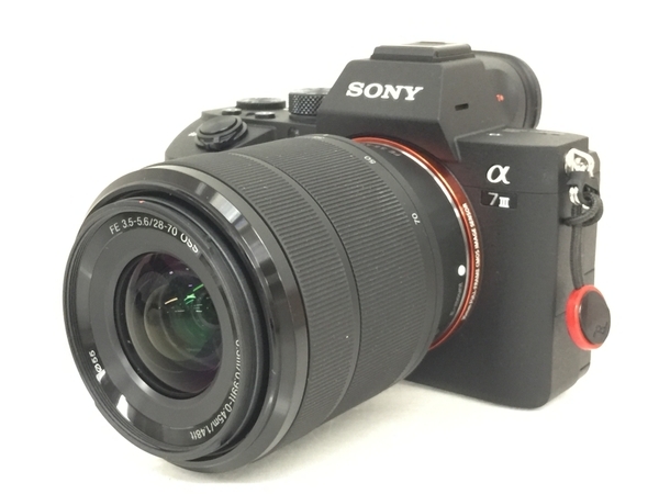 人気デザイナー 一眼 ミラーレス OSS FE3.5-5.6/28-70 ILCE-7M3K III α7 SONY カメラ T7070886 美品 中古 レンズキット ソニー