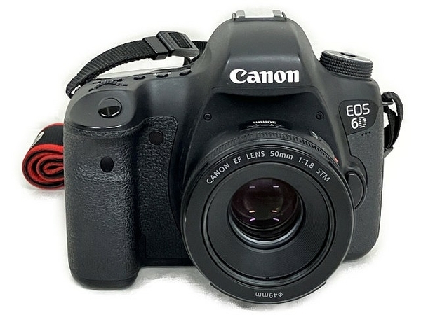 Canon EOS 6D EF LENS 50mm f1.8 STM デジタル一眼レフカメラ レンズセット 中古 T7066235