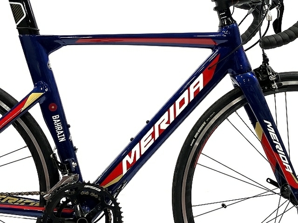 【引取限定】 MERIDA REACTO 4000 ロードバイク 2018年モデル SHIMANO 105 50サイズ 中古 直 T7089745_画像2