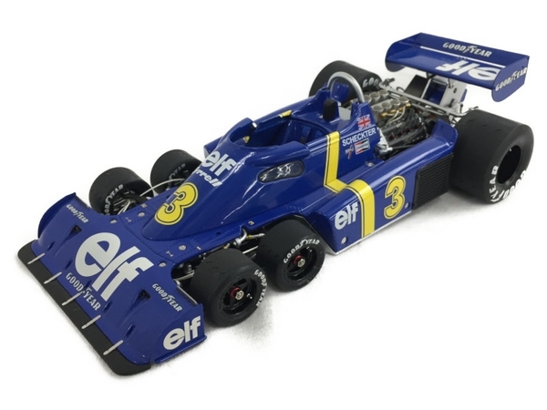 TSM MODEL 1/18 ティレル P34 #3 1976 スウェーデンGP WINNER ミニカー