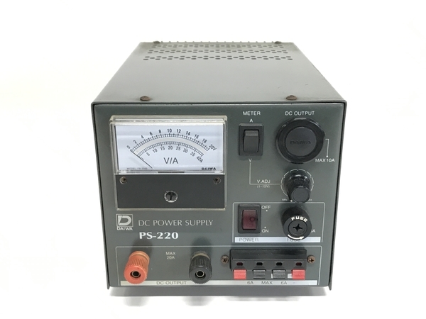 DAIWA PS-220 DC POWER SUPPLY 安定化 電源 ジャンクF7108835 