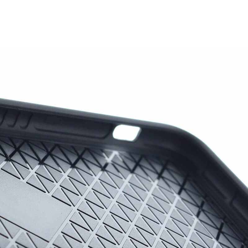 iPhone X XS 耐衝撃 軽量 肉厚 ハイブリッド ハードケース 送料無料 チェック 白 黒