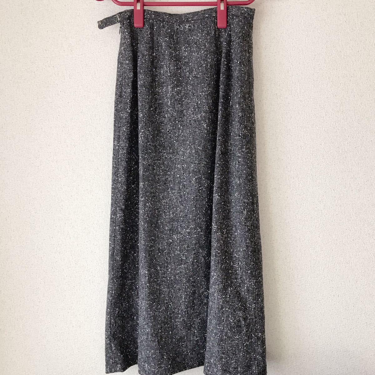 美品　コルディア　スーツ　セットアップ　ロングスカート　ウール　サイズ38-40_画像4