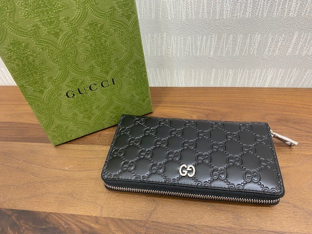 未使用保管品】GUCCI グッチ 財布 長財布 473928 ラウンドファスナー