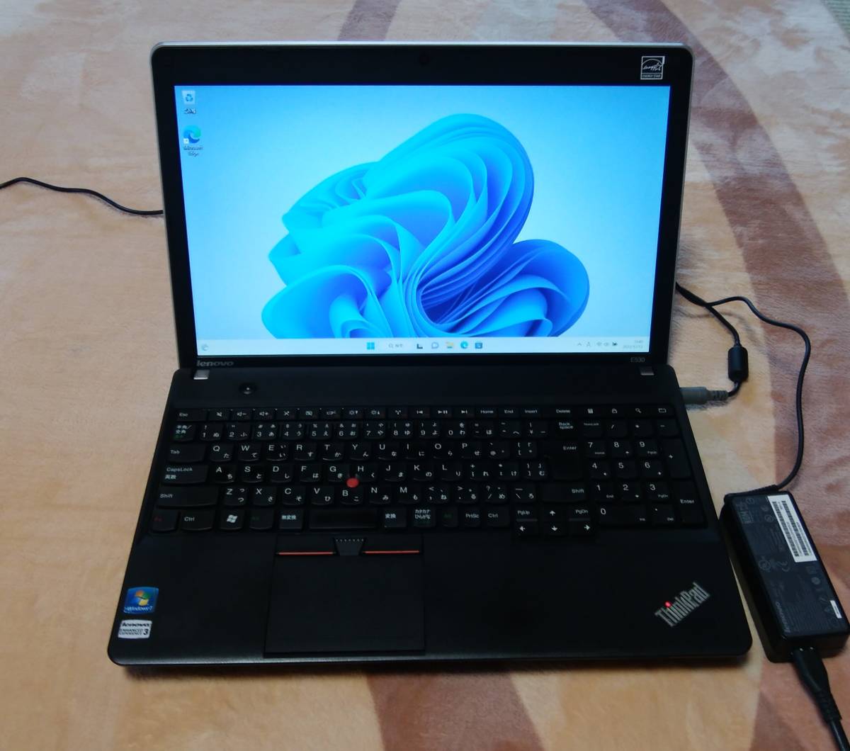 ThinkPad Edge E530 爆速 [i5-3210M 50GHz・SSD 128GB+HDD 500GB・メモリ  4GB・無線LAN・カメラ・Win11 新ver 22H2 Office2021搭載]｜PayPayフリマ