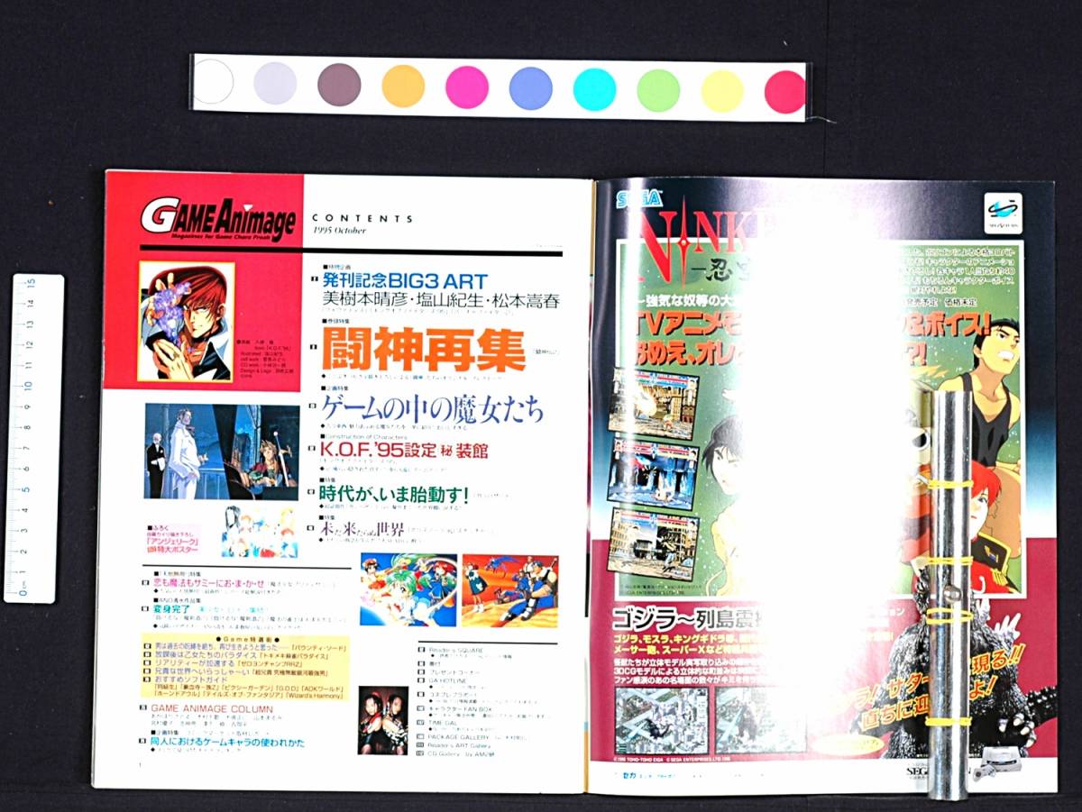 [Delivery Free]1995 GAME AnimageGame Animage Angelique 増刊ゲームアニメージュ[tag重複撮影]