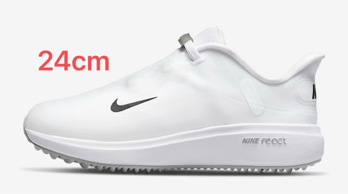 Nike ゴルフシューズ REACT ACE TOUR 24㌢ NIKE REACT ACE TOUR ゴルフシューズ 24cm|Yahoo!フリマ(旧