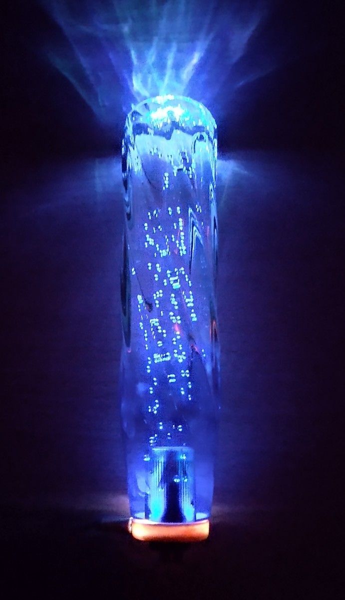 数量限定価格 グラデーション LEDクリスタルシフトノブ 20cm デコトラ 旧車 街道レーサー カスタムカー ドリフト