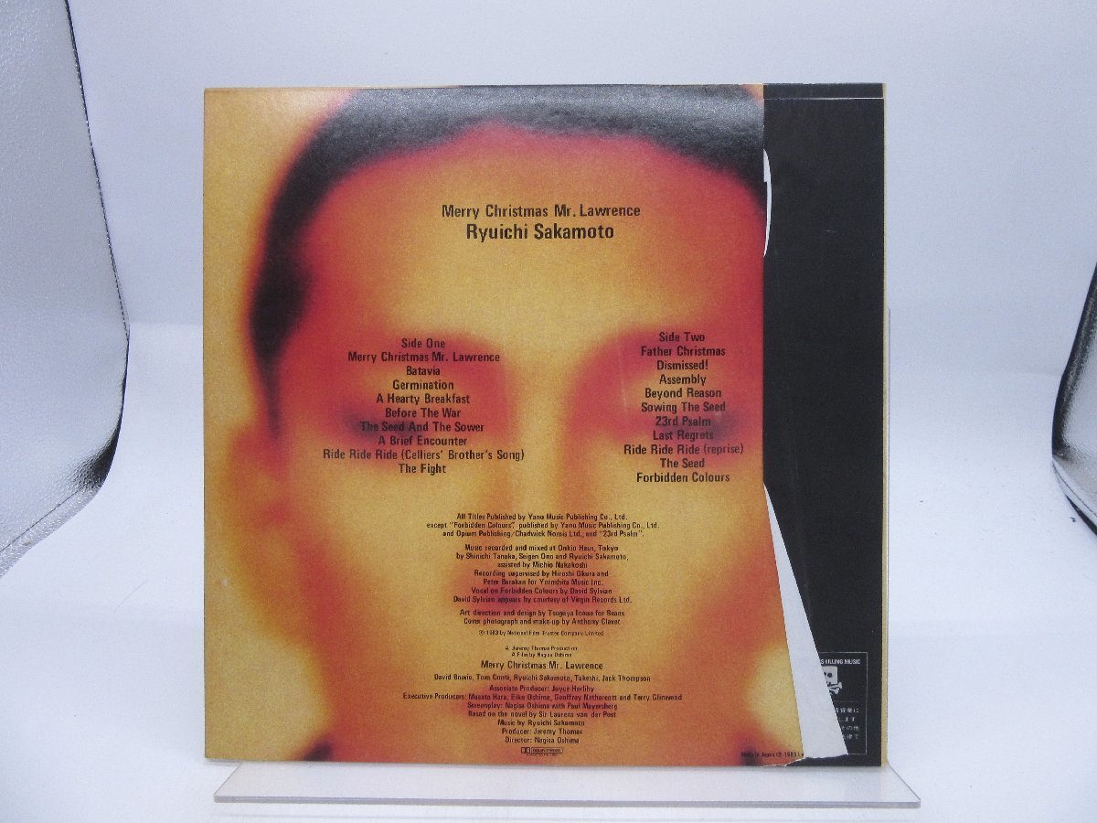 ヤフオク! - 【帯付】坂本龍一「Merry Christmas Mr.Lawrence...