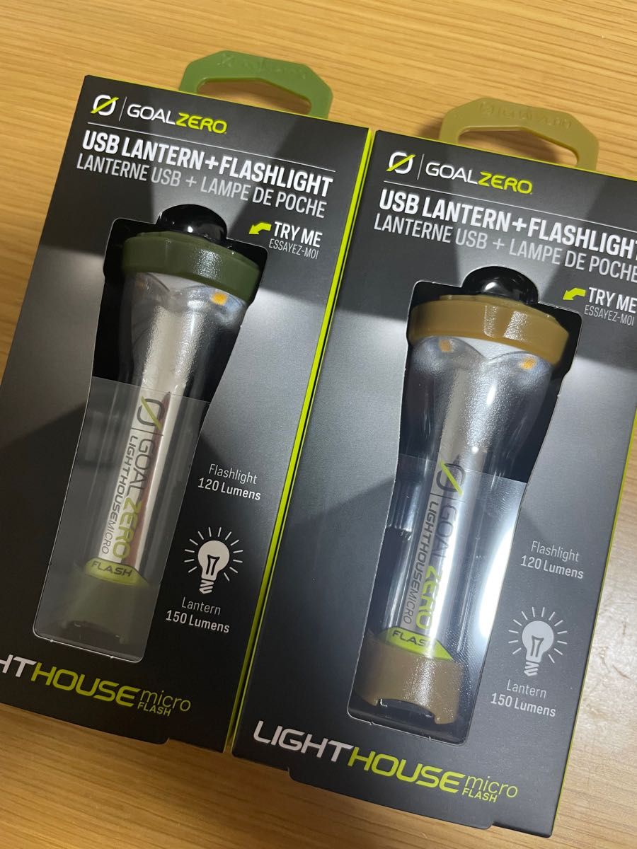 goalzero Lighthouse Micro Flash goal zero 日本限定カラー、ベージュ