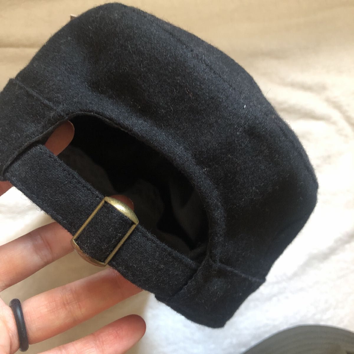 新品タグ付き　HIDE TRADING ヒデトレーディング　ソフト帽　ブラック　 ワークキャップ